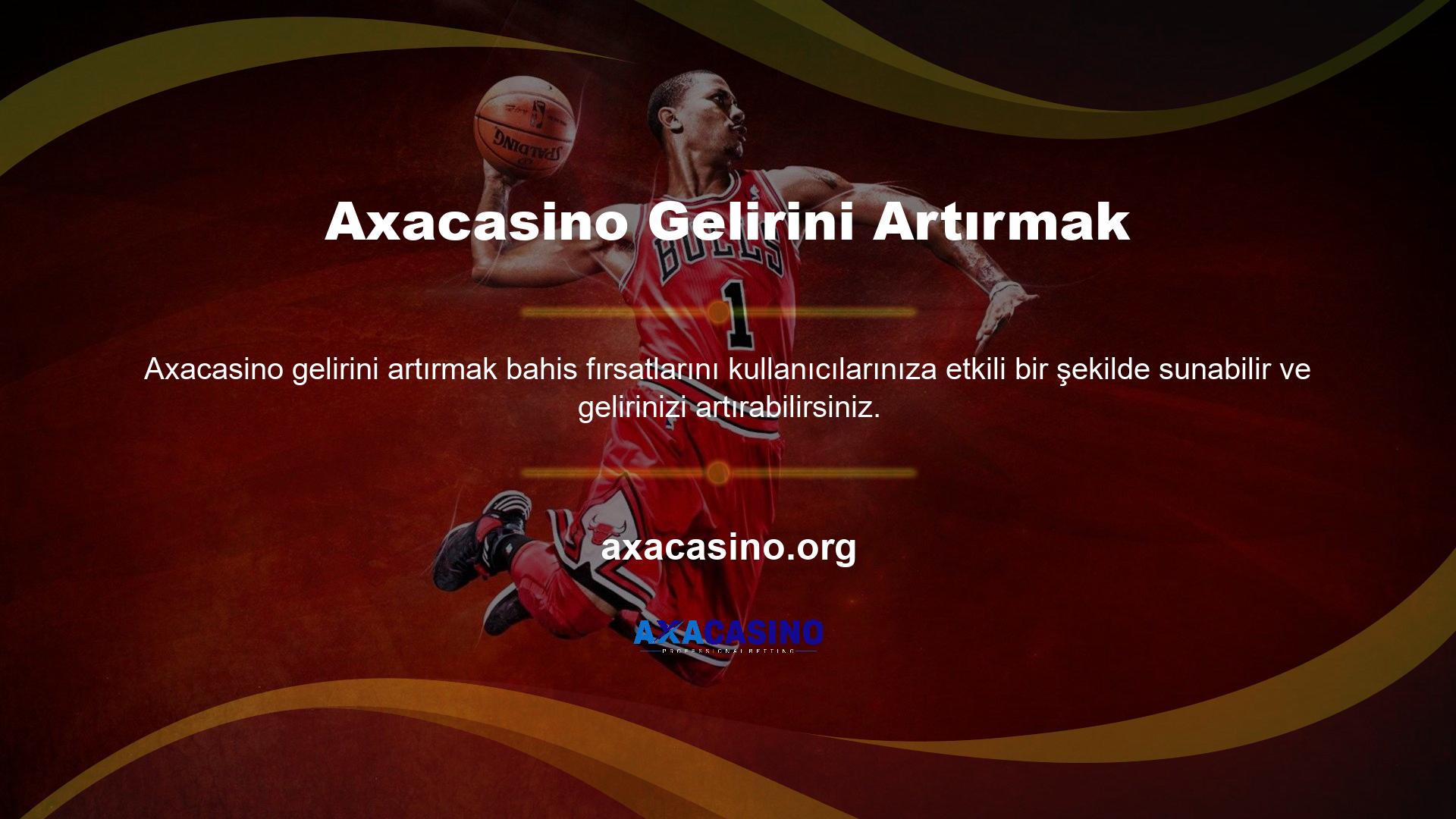 Axacasino spor bahisleri yeni dünya bahis seçeneklerinden biridir